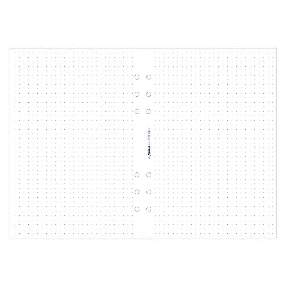 Filofax 点状 A5 日记笔芯 30 包优质日记笔芯（白色）
