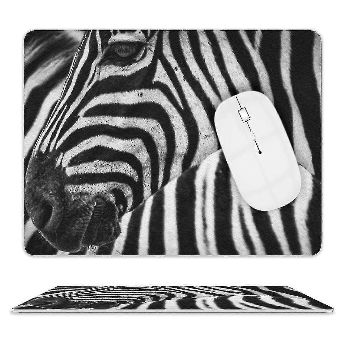 Zebra Pattern Mouse Pad