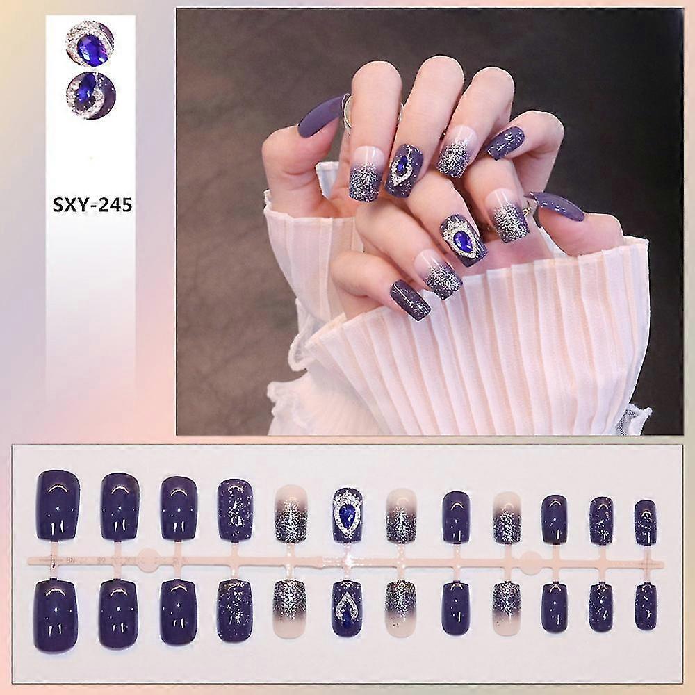 False Nails Jelly Glue False Nails Press On Nails Long