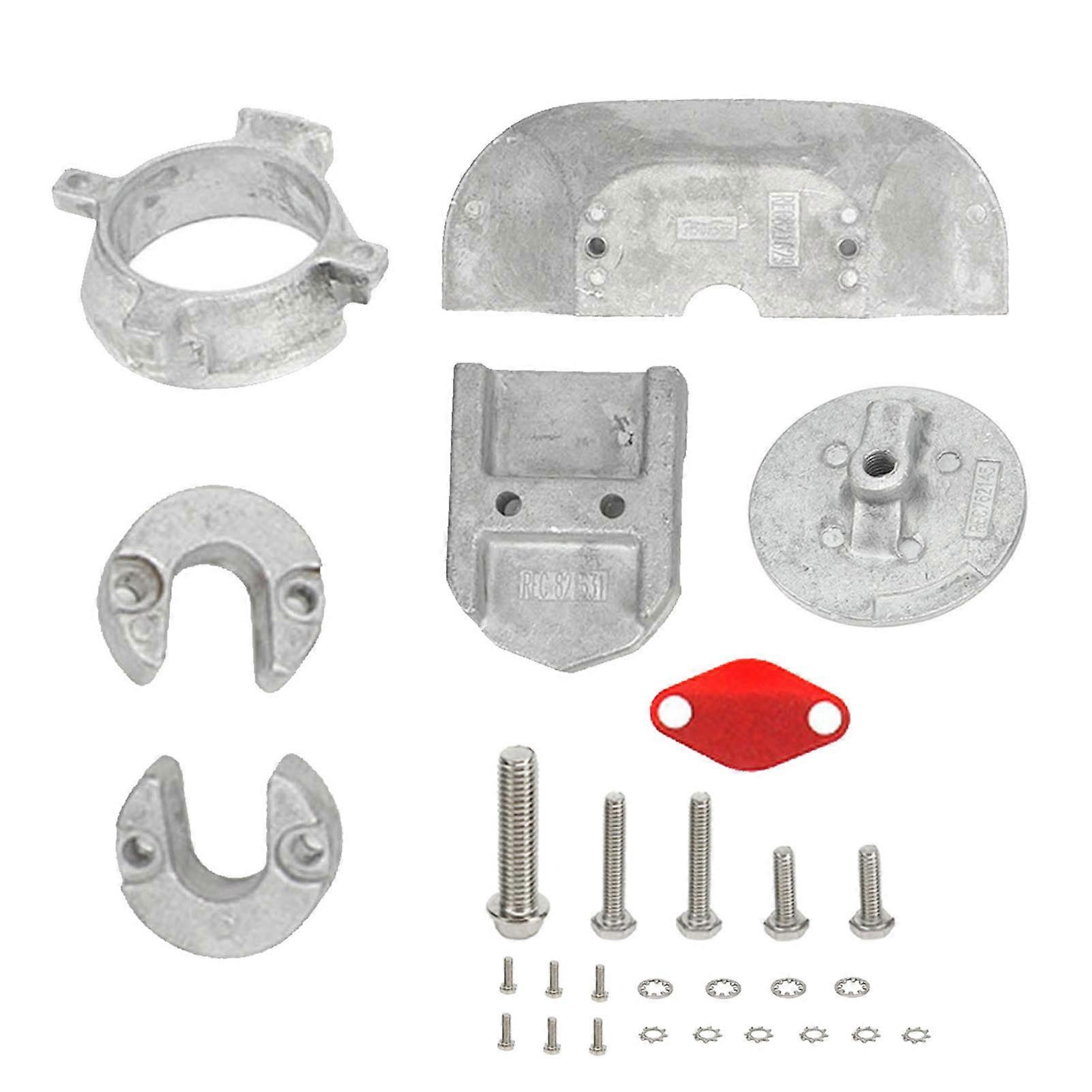 Aluminium Anode Kit 888756Q01 High Strength Rustproof for Mercruiser Alpha 1 Generation 2 Sterndrives