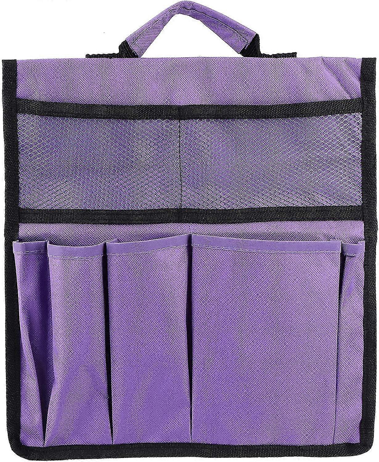 Foldable Garden Bench With Tool Bag 170g - Purple