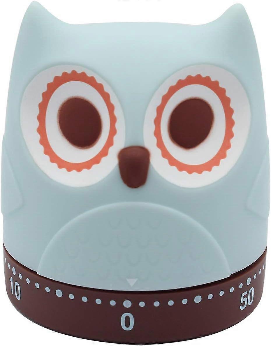 Rotating time Manager Timer Reverse Timer Mechanical Reminder Timer Kids(Owl Style)