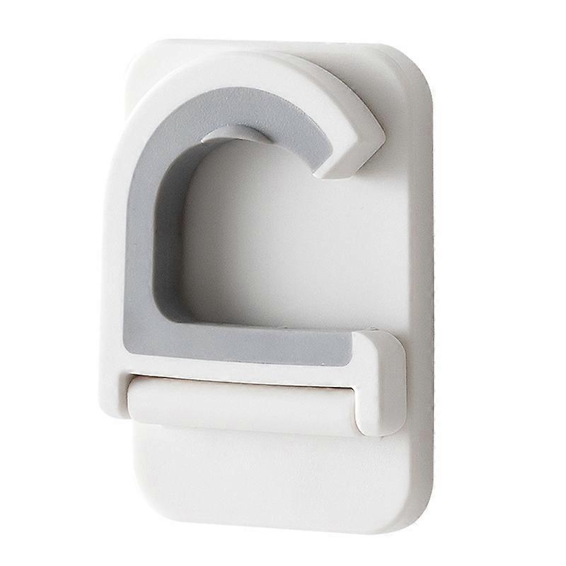 3pcs Multifunctional Mop Holder Punch- Free Broom Hooks Practical Mop Clips