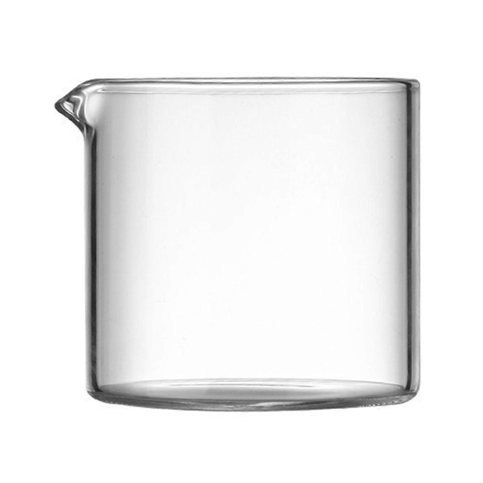 Milk Cup Non-slip Anti-crack with Scale with Wood Handle Spout Measuring Cup for Home
