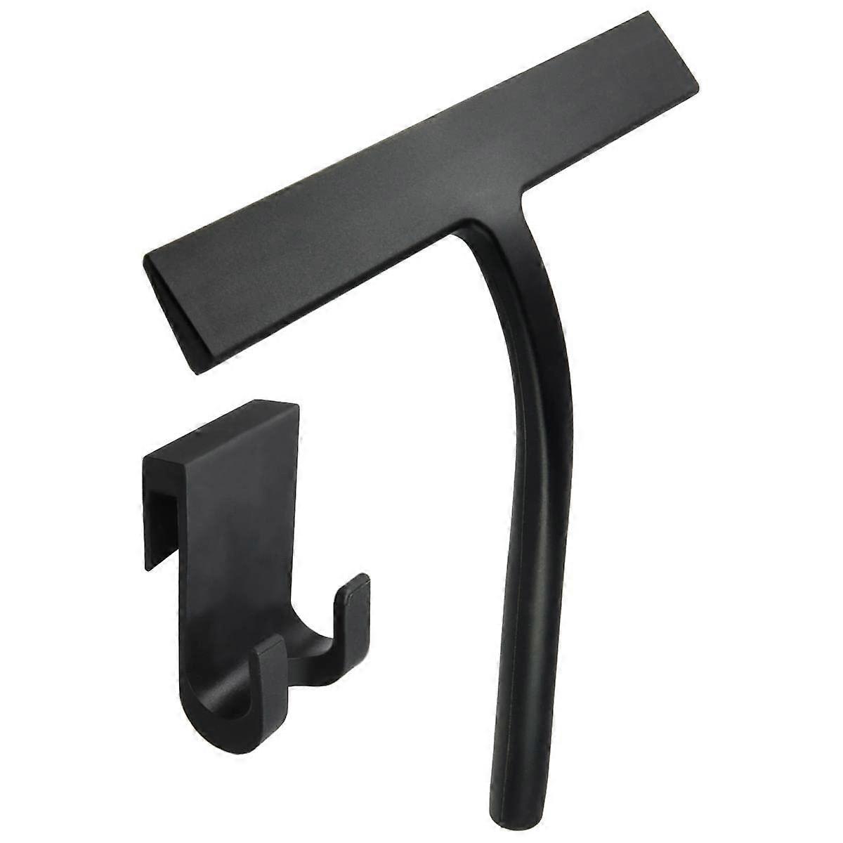 Silicone Shower Squeegee, Shower Wiper Blade, Window Squeegee with Storage Holder