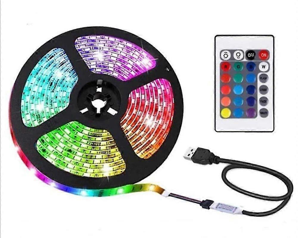 2M IP65 LED loop RGB SMD5050 - TV - Computer - Car - USB Multicolor