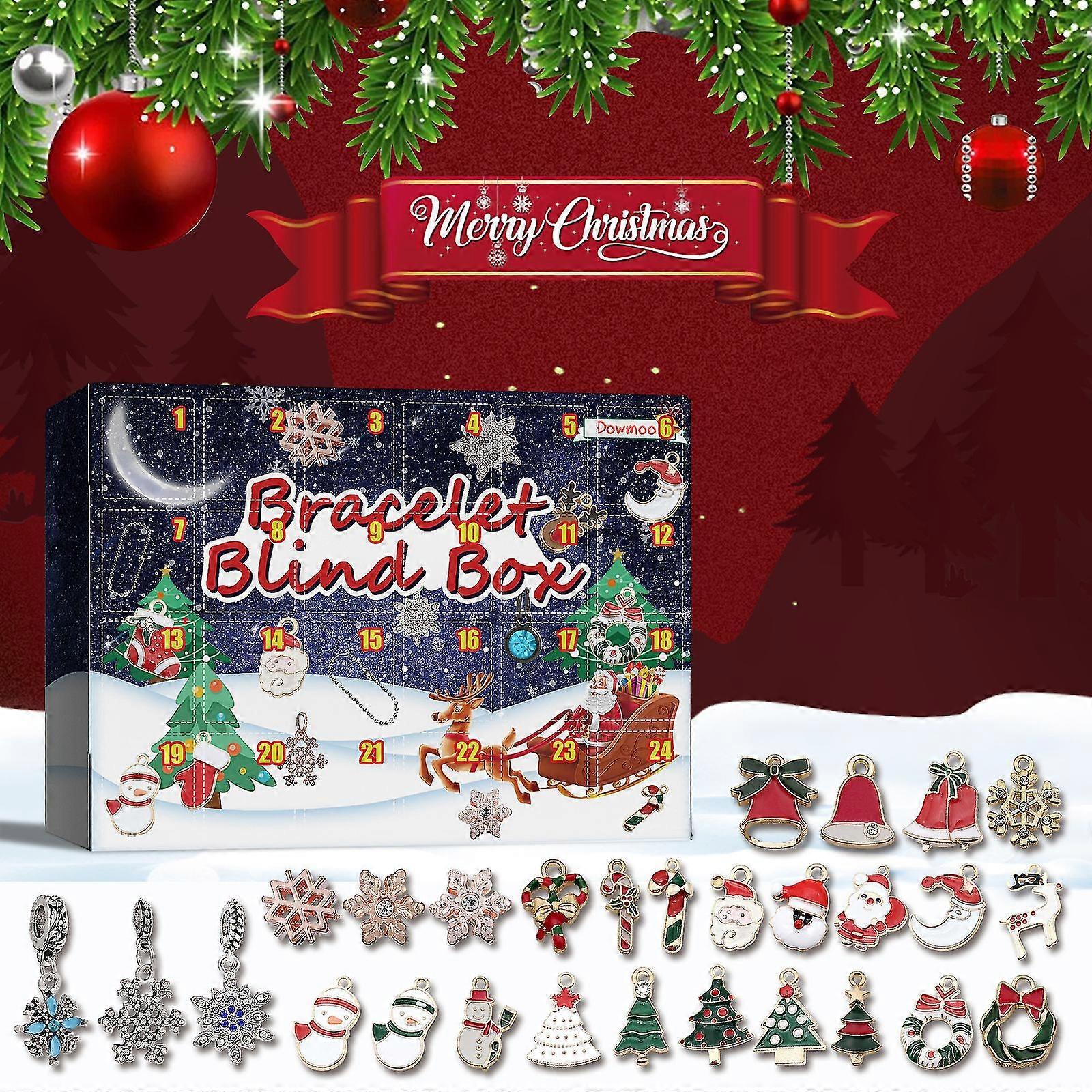 Christmas Advent Calendar Blind Box Bracelet