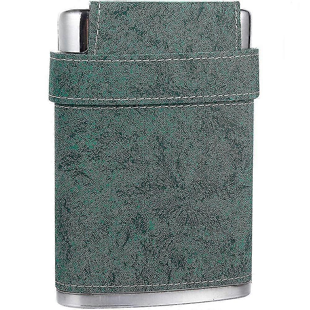 Flask-leather With Cup Sand Funnel Leak Proof