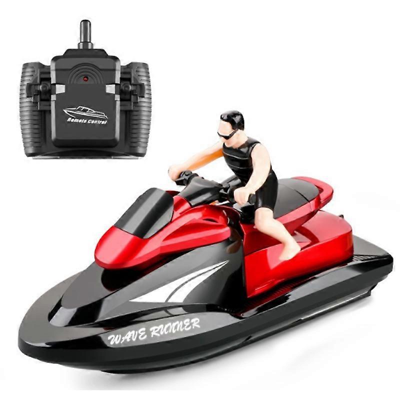 Rc Jetski Rc Motorboot High Speed Fernbedienung Boot für Pools Seen 2,4 GHz Wasserdichtes Spielzeug für Kinder