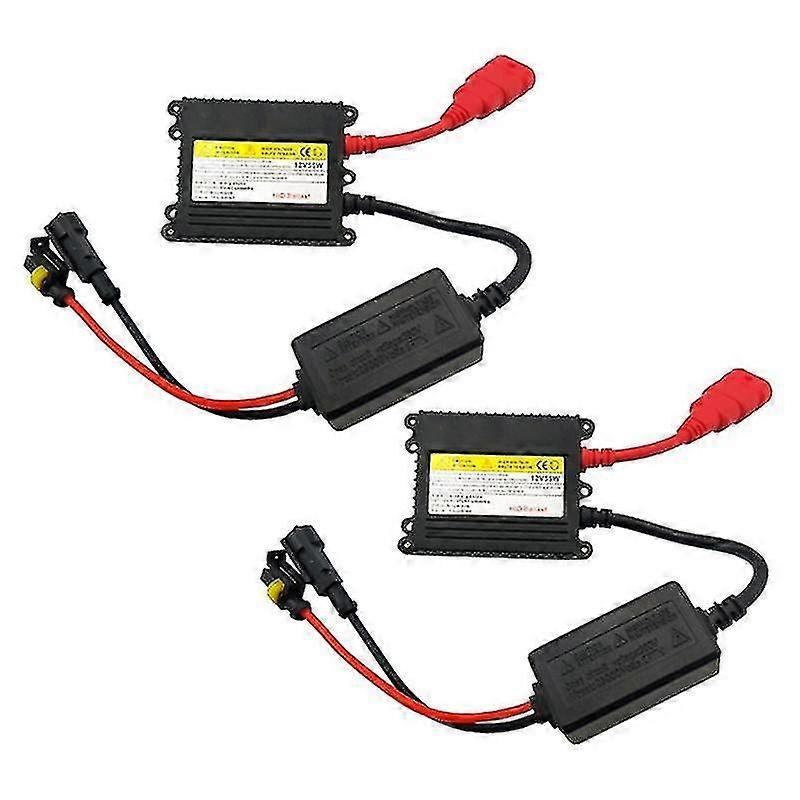 2szt Dc12v 55w Hid Ballast Block Ignition Elektroniczny cyfrowy Slim Ballast do zestawu Hid Xenon H1 H3 H