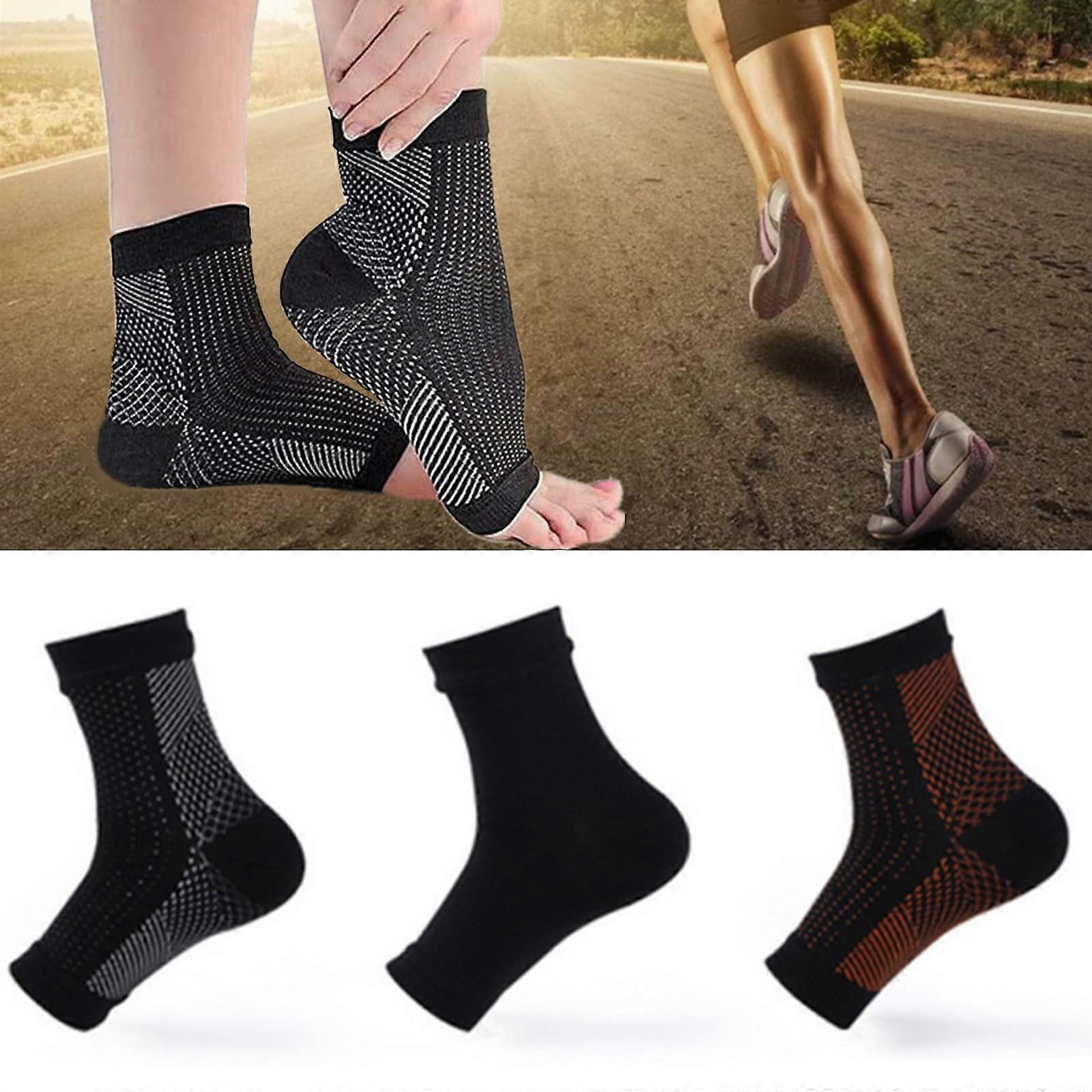 Amrelieve Soothesocks for Foot (3 Pair),Ankle Brace Compression Support,Soothesocks Amrelieve for Neuropathy,Soothe Socks Arch Support for Women & Men