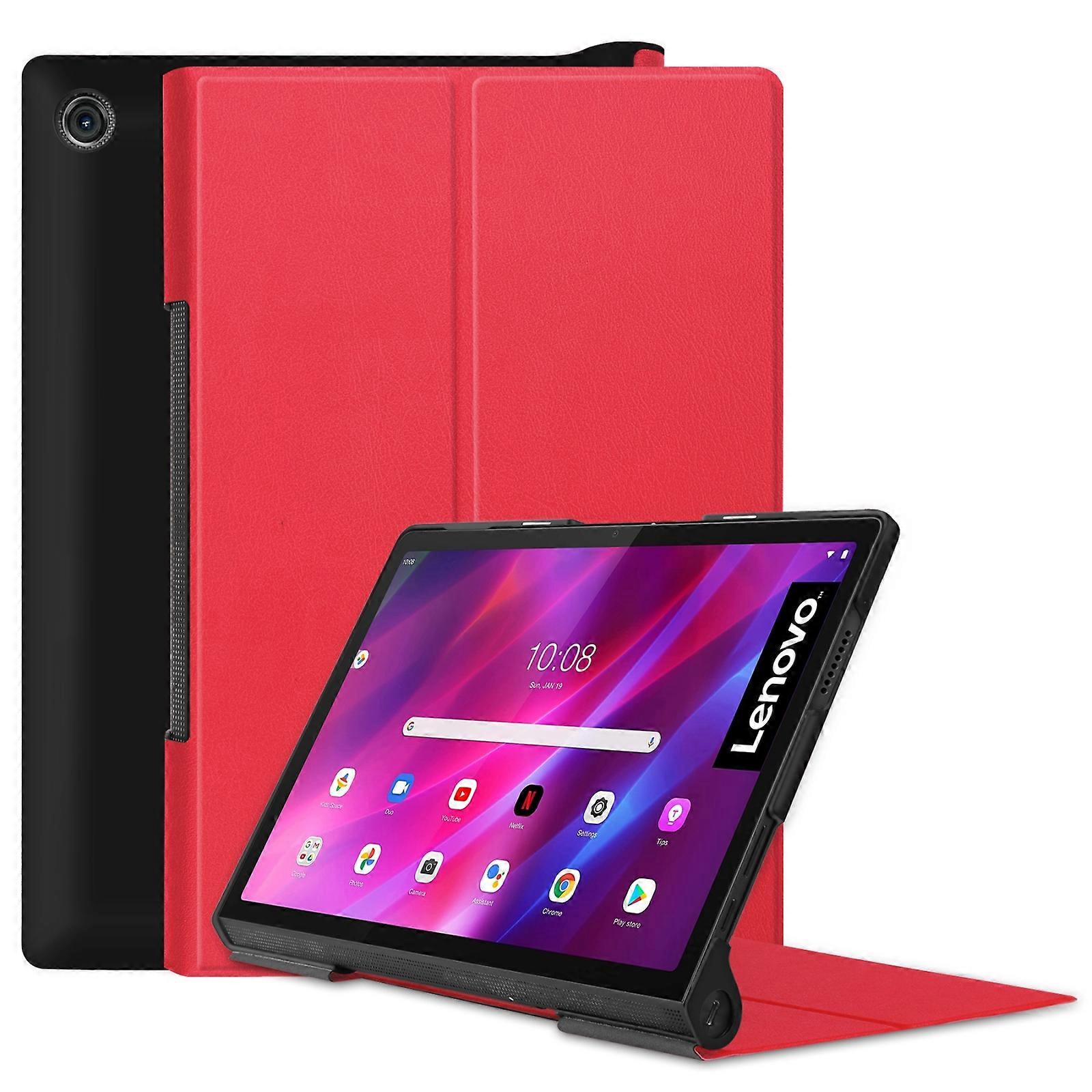 Funda de piel Custer Texture para Lenovo Yoga Tab 11
