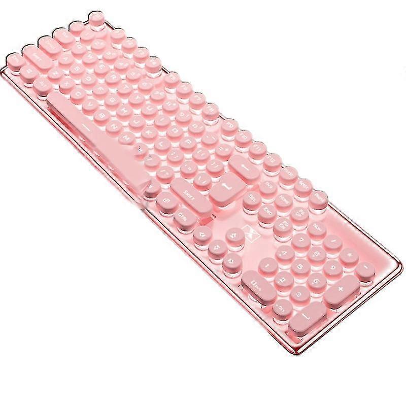 Mechanical Gaming Wired Keyboard, Led Backlit Gaming Keyboard For Windows Mac