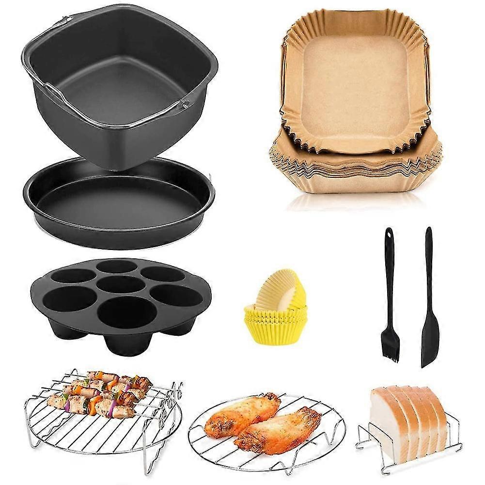 Square Accessories, For Instant Vortex Plus, 6.4l, Xxl 6.2l, & Most 5.7l Air Fryers Zekai