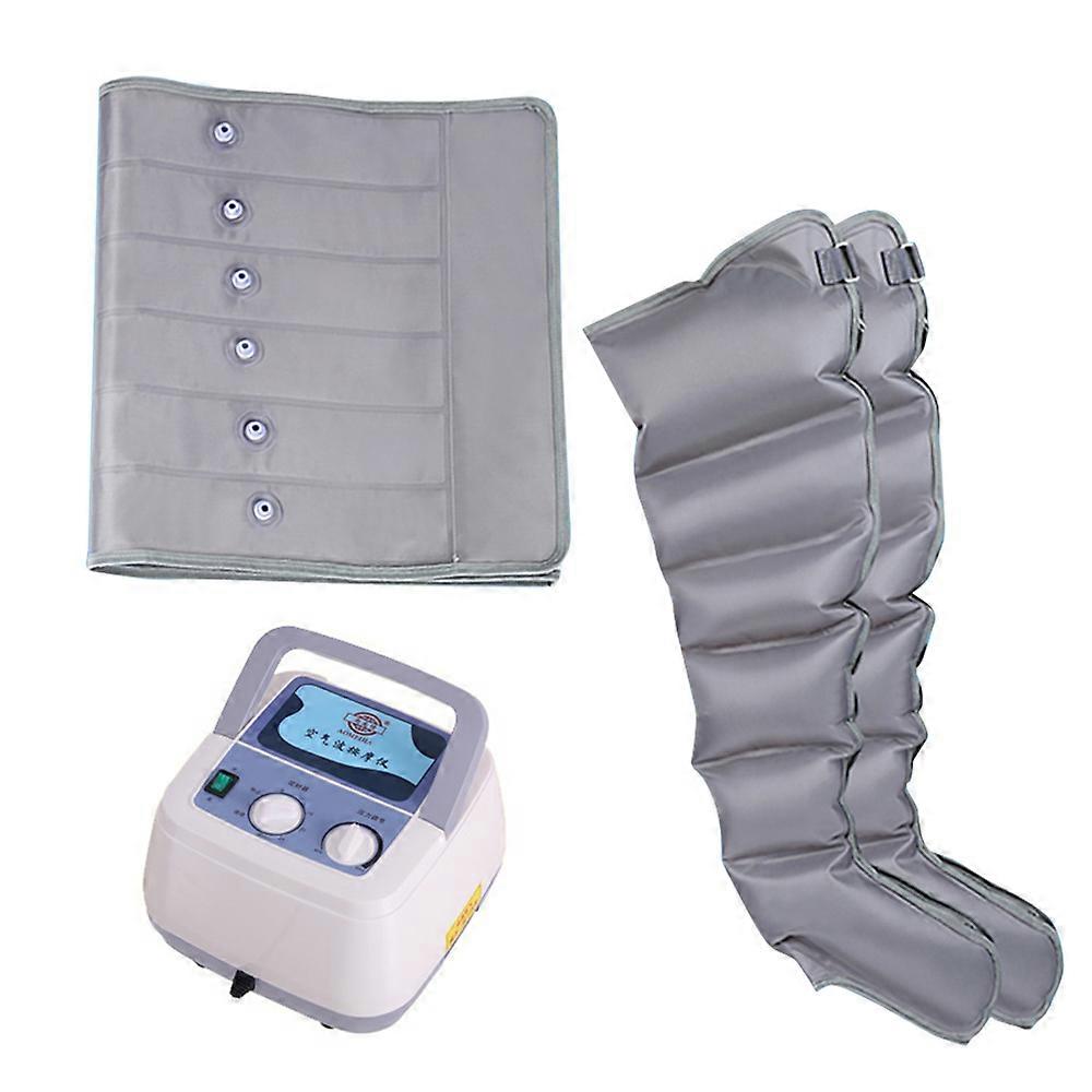 6 Cavité Air Compression Jambe Masseur Pied Bras Taille Circulation sanguine Drainage lymphatique Physiothérapie Réadaptation Relaxant
