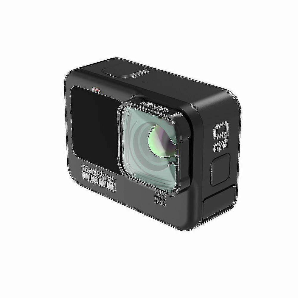 Lilyme 15x makro nærbillede kameralinse til Gopro Hero 9 sort optisk glaslinse vlog