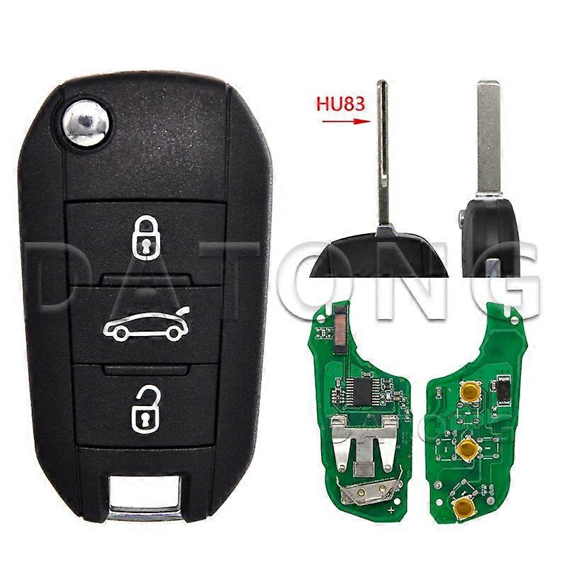 مفتاح التحكم عن بعد للسيارة داتونغ العالمي لبيجو 208 2008 301 308 508 5008 سيتروين C-Elysee C4-Cactus 434 ميجا هرتز ID46 PCF7941 رقاقة مفتاح الفراغات