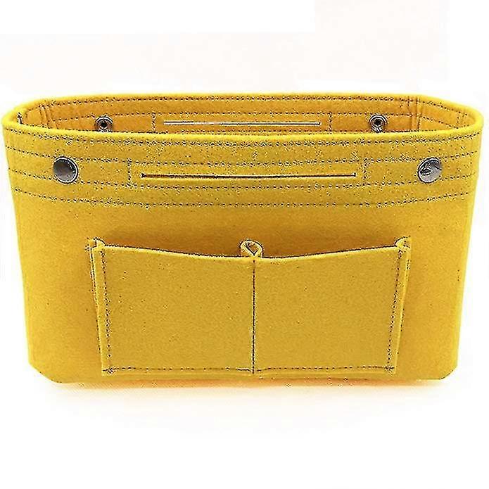 Makeup Stora Izer,felt Cloth Insert Bag -pockets Fits In Handbag Toiletry Bag For Travel Izer