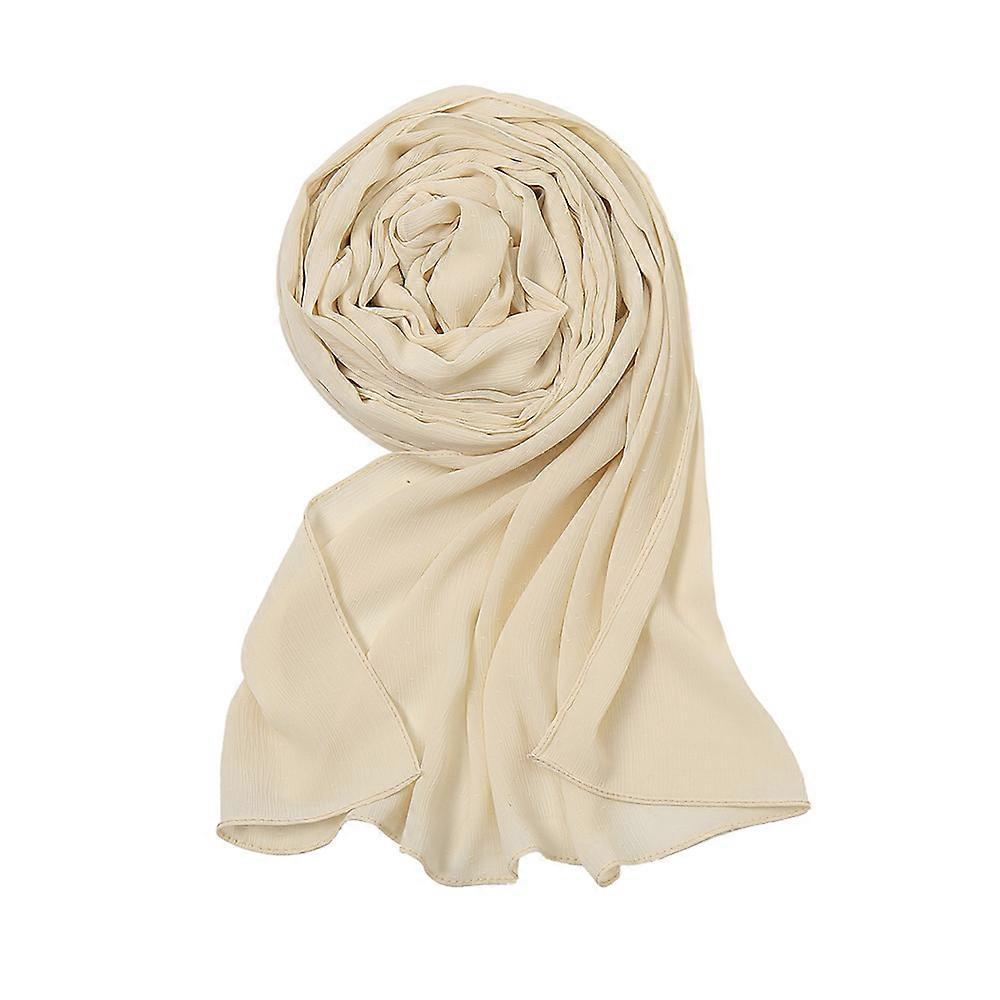 Chiffon Headscarf Turbans Bufandas | Chiffon Hijabs Shawls Scarves - Chiffon Shawls