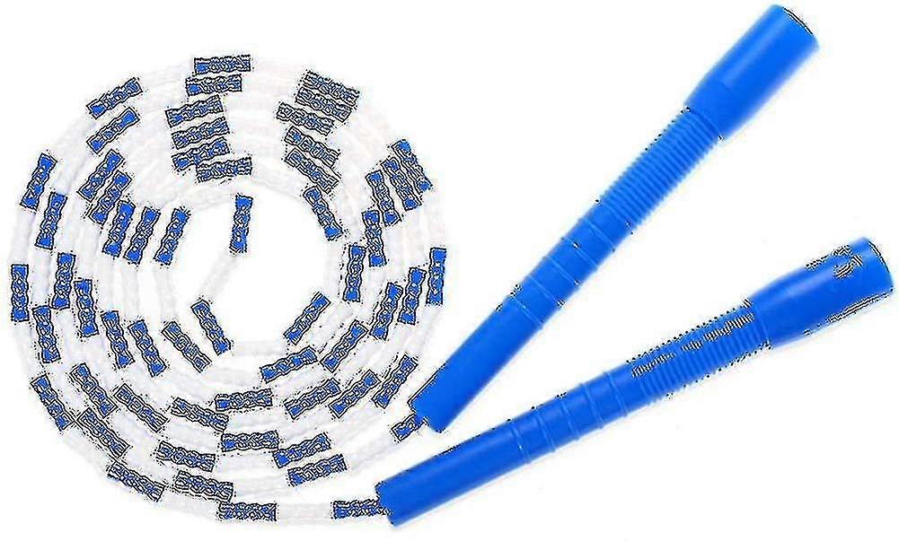 Corde à sauter - Corde à sauter à segment perlé doux - Corde fantaisie réglable sans enchevêtrement pour l’entraînement Changzhao