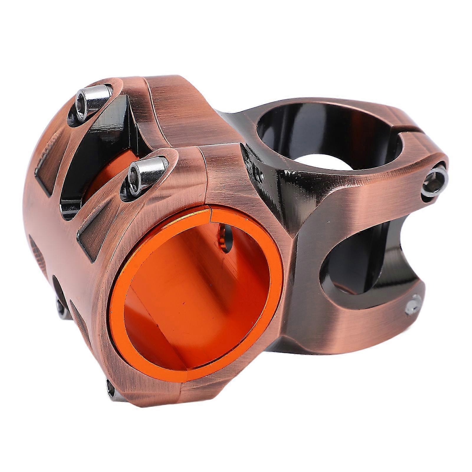 Mountain Bike Short Handlebar Stem - Aluminum Alloy, 0 Degree, 31.8x35mm1.2x1.3in