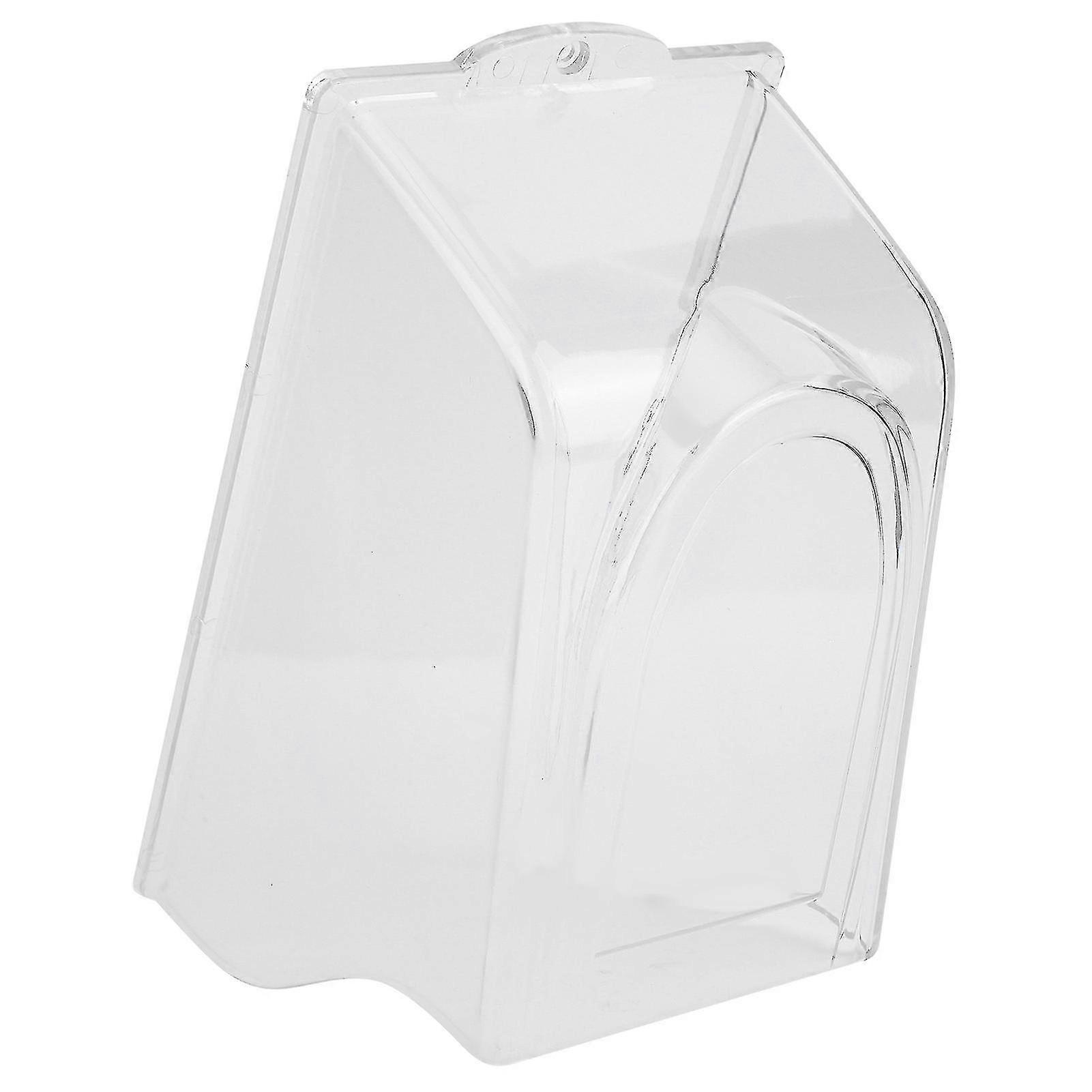 Transparent Fingerprint Lock Doorbell Access Control Waterproof Rain Cover