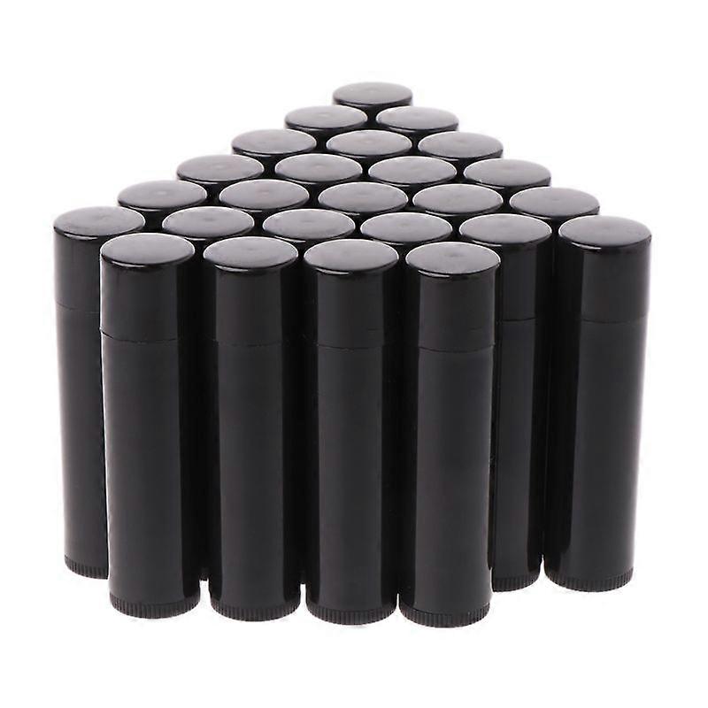 50 ADET 5ML Kozmetik Boş Chapstick Dudak Parlatıcısı Ruj Balsamı Tüpü + Kapak Konteyner