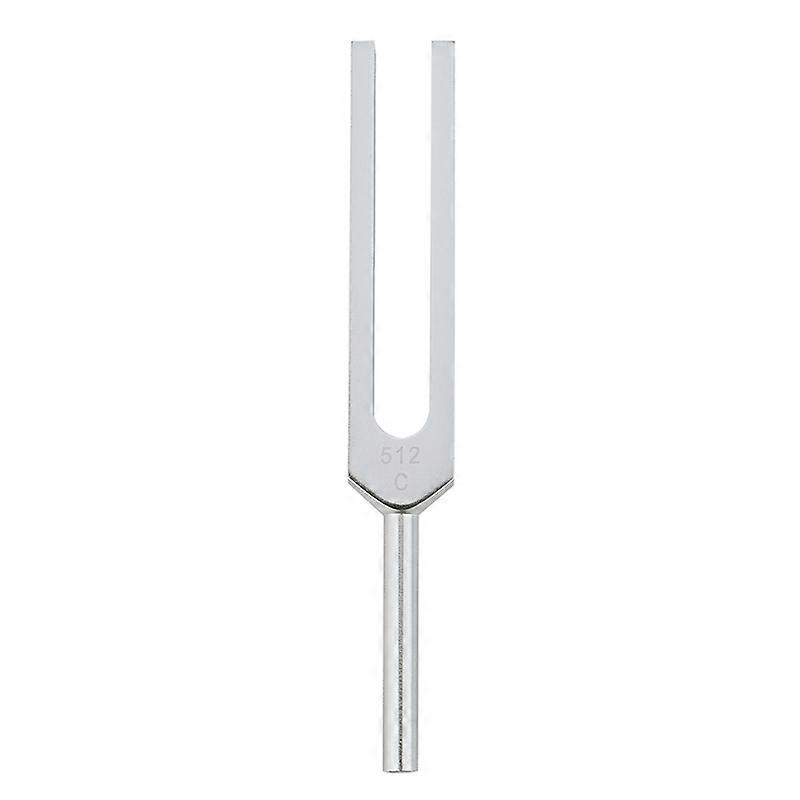 Solid Alloy C512 HZ Tuning Fork Bone Conduction Tests Instrument Professional High Grade Hand Tool Extra 2 Inch Long Handle