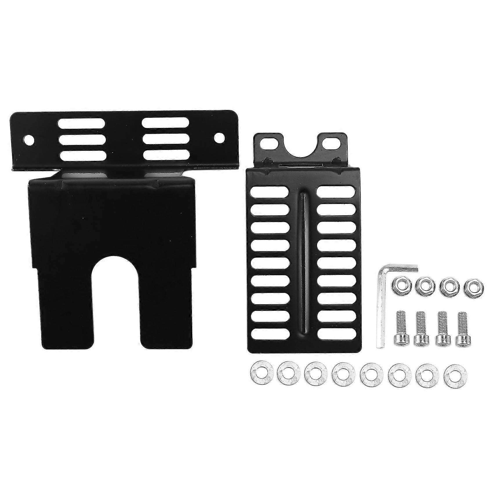 2 Τεμ από ανοξείδωτο χάλυβα Ψησταριά Motor Bracket Set Καθολικές πλάκες υποστήριξης μηχανών μπάρμπεκιου υπαίθριες