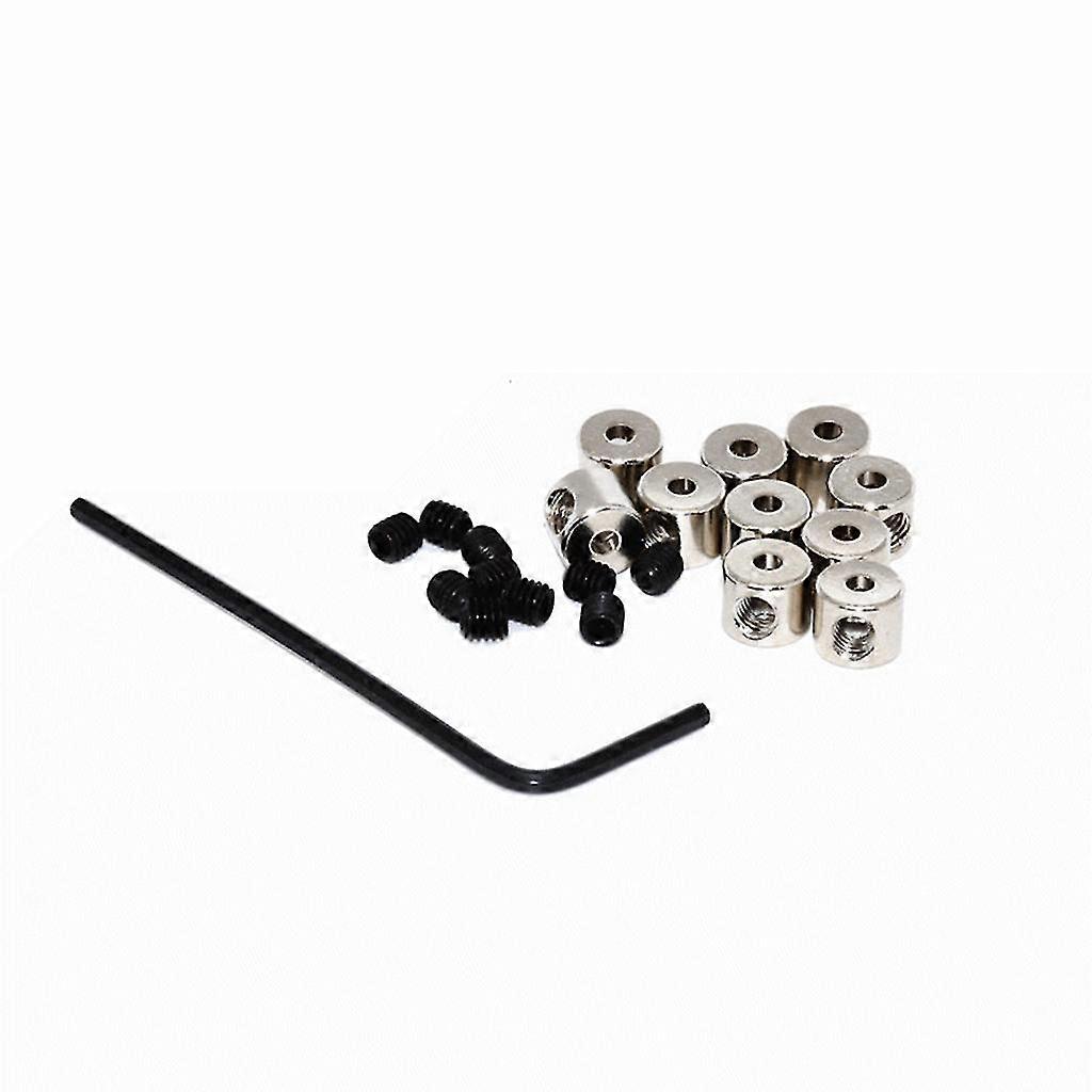 Pin Locks Pin Backs Locking Clasp with Wrench 10 Pieces Locking Pin Keepers p202411261090
