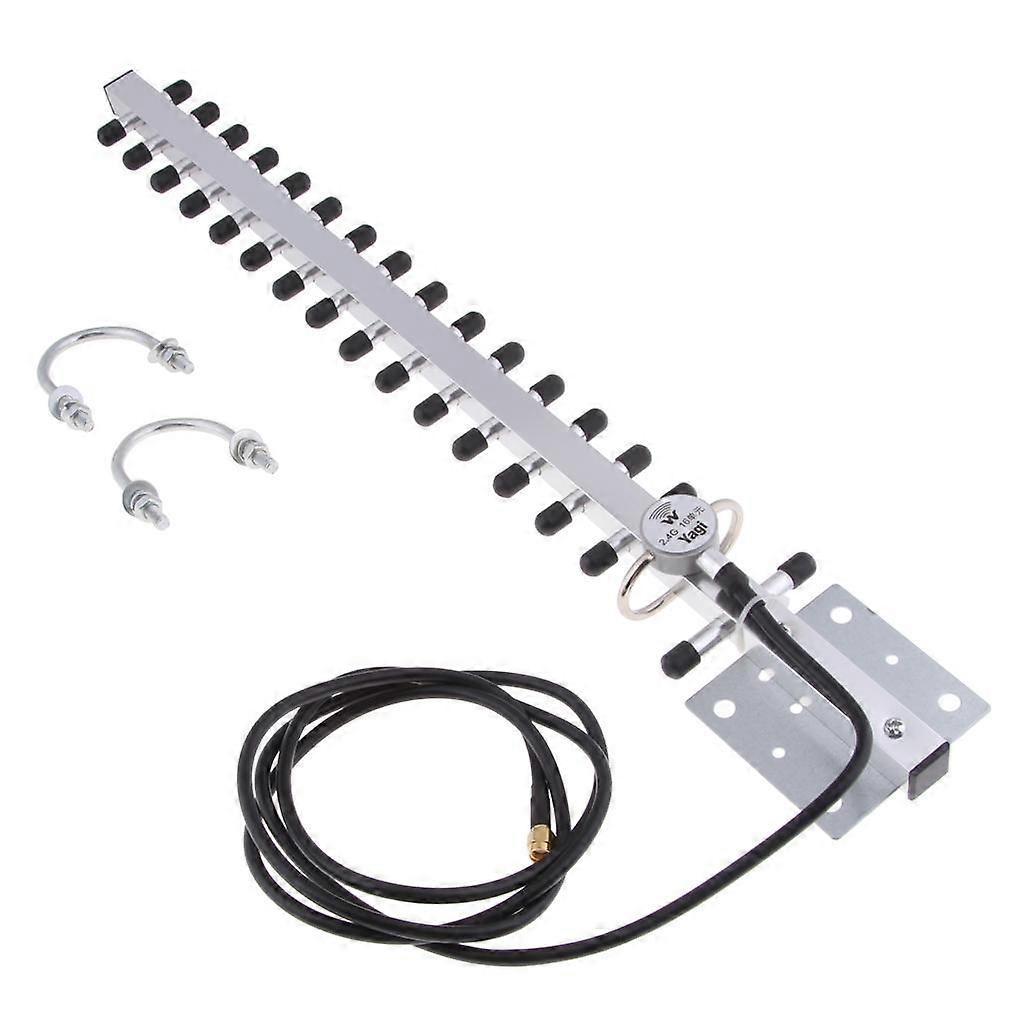 1.5M 2.4GHz 25DBI High Gain Yagi WLAN WiFi Wireless Directional Antenna
