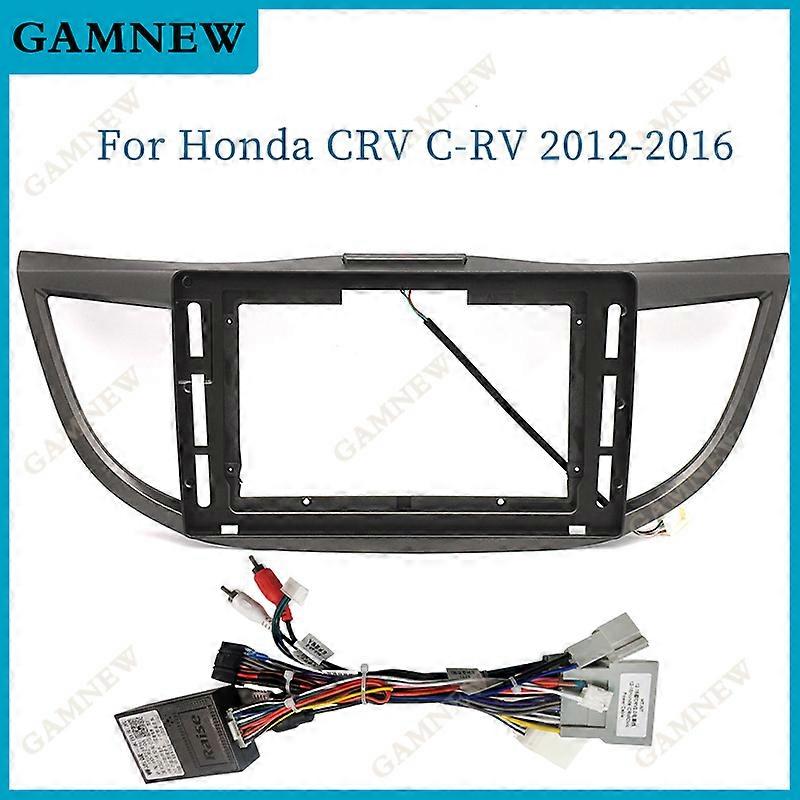 10.1" Car radio Fascia Frame Install Panel Trim for Honda CRV CR-V 2012-2016
