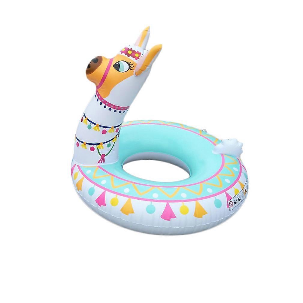 PVC Alpaca Swimming Ring Inflatable Pool Float
