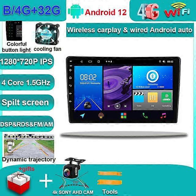 DSP 2.5D Car Radio Android 12 For Citroen C5 2013-2016 Multimedia wireless Carplay Auto Multimedia QLED IPS Screen Sony cam RSD