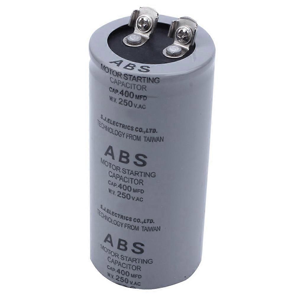 ABS 400MFD 400uF 250V κυλινδρικός πυκνωτής εκκίνησης μηχανών εναλλασσόμενου ρεύματος