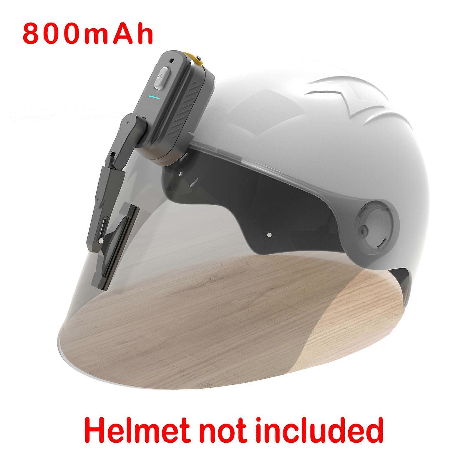 Universal Motorcycle Helmet Rechargeable Electric Wiper Motor Helmet Windshield Wiper Compatible With Most Visor