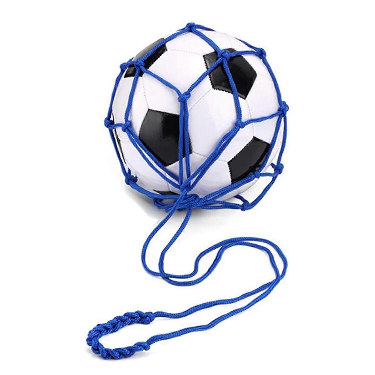 Blue Football Ball Net Bag, Net Bag Football Training, Portable Ball Bag (Excluding Football)
