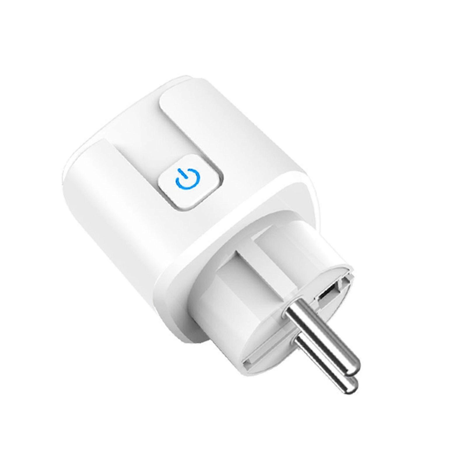 Eu Wifi Mini Smart Socket Power Monitoring Switch Socket For Household Appliances