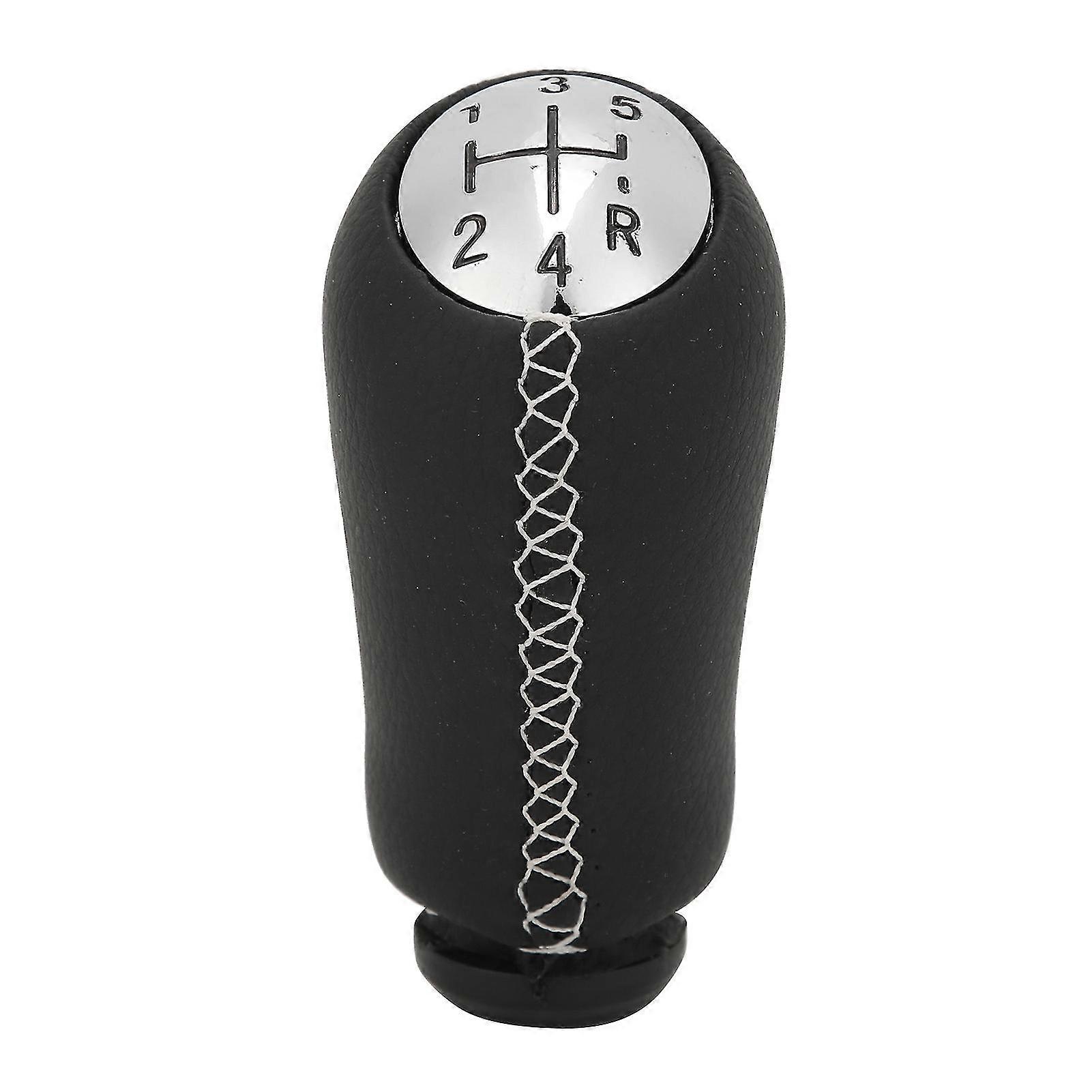 2024 Car Gear Shift Knob 5 Speed Shifting Level Head Silver Black Replacement for Kangoo 2009