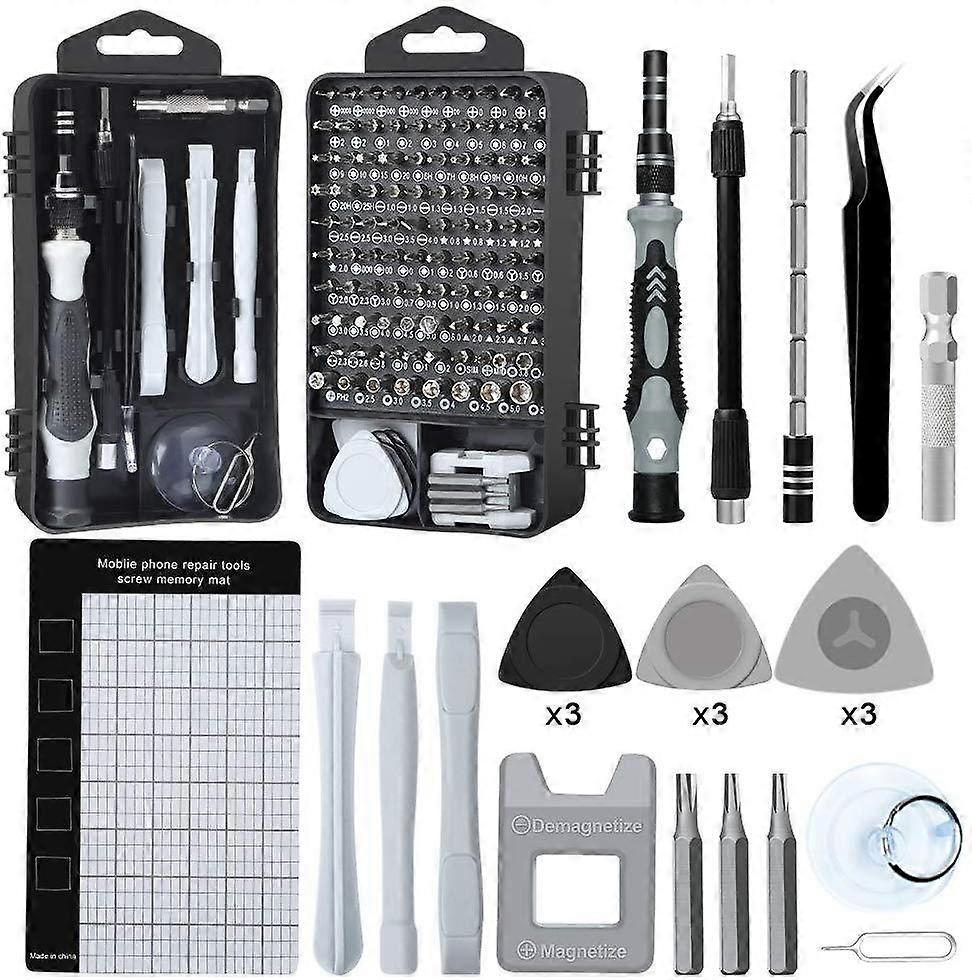 122 in 1 Precision Screwdriver Kit, Mini Screwdriver Kit Computer Tool for PC, MacBook, iPhone, Glasses, Watch, Smartphone
