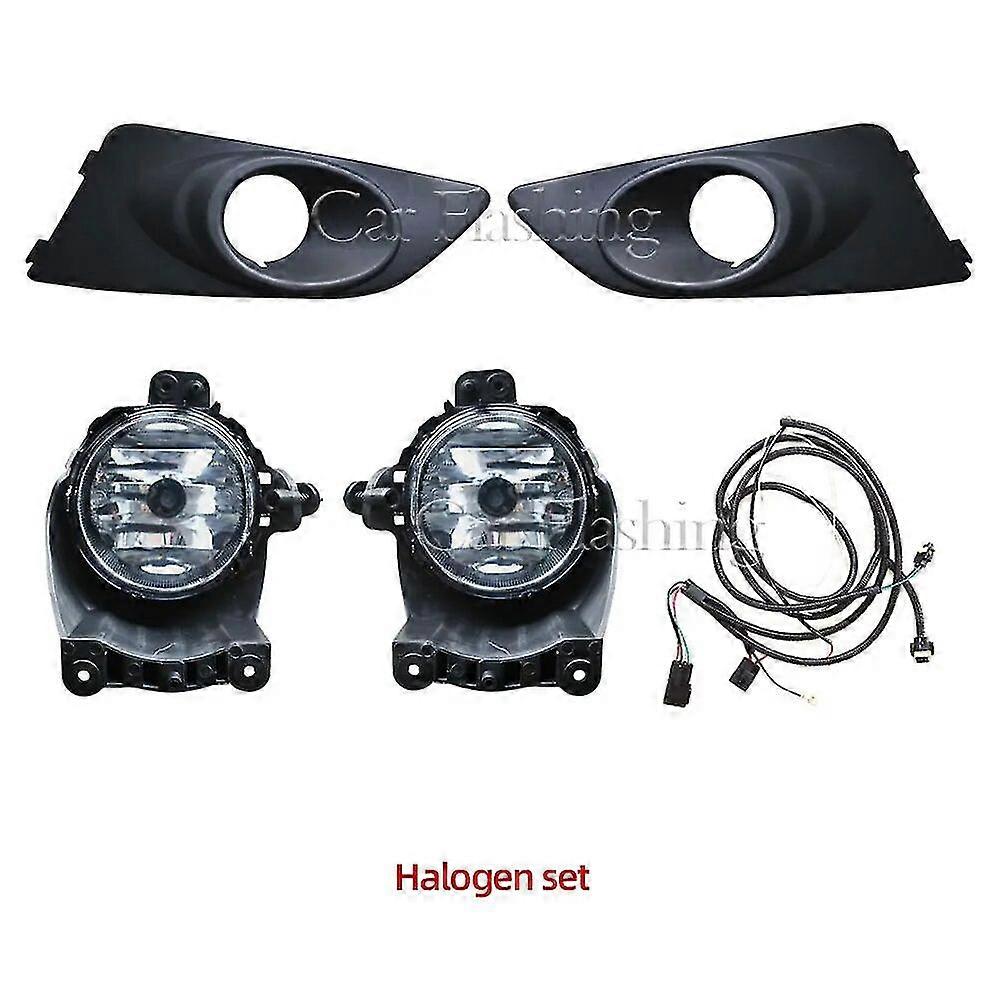 עבור שברולט שברולט Aveo סוניק 2011 2012 2013 אורות ערפל מסגרת גריל גריל פגוש קדמי נהיגה מנורת ערפל