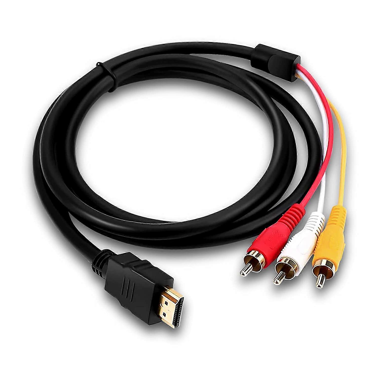 1080P HDMI to 3RCA Set Top Box HD Conversion Cable- 1.5m