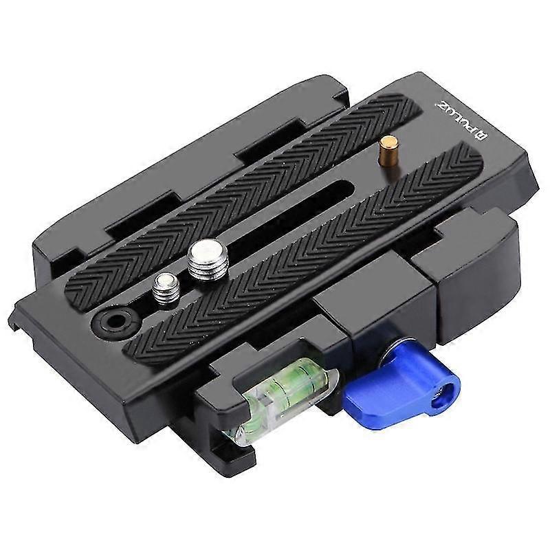PULUZ Quick Release Clamp Adapter + Quick Release Plate for  DSLR &amp; SLR Cameras(Black)