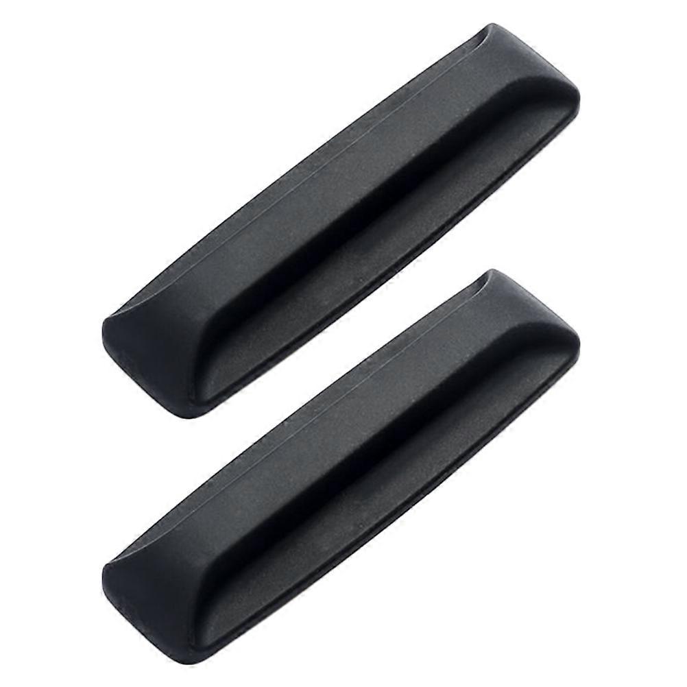2 Pcs Black Door Handle Self Adhesive Cabinet Knobs Plastic Door Handle Self Stick Knobs Cabinets Self Adhesive Cabinet Handles