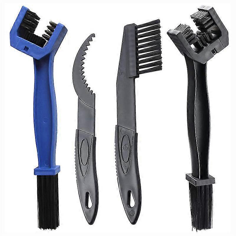 4 X Cleaning Tools For Motorcycles And Bicycles (chains, Gears, Etc)