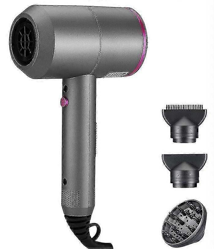 Professional Ionic Hair Dryer 220v 3 Adjustable Modes With 3 Magnetic Diffuser Suitable