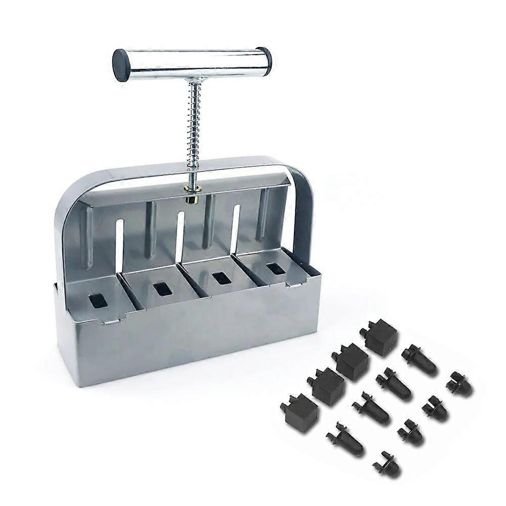 Handheld Seedling Soil Block Maker 2 Inch Soils Blocking Tool Used for Seedling Greenhouse Garden Supplies