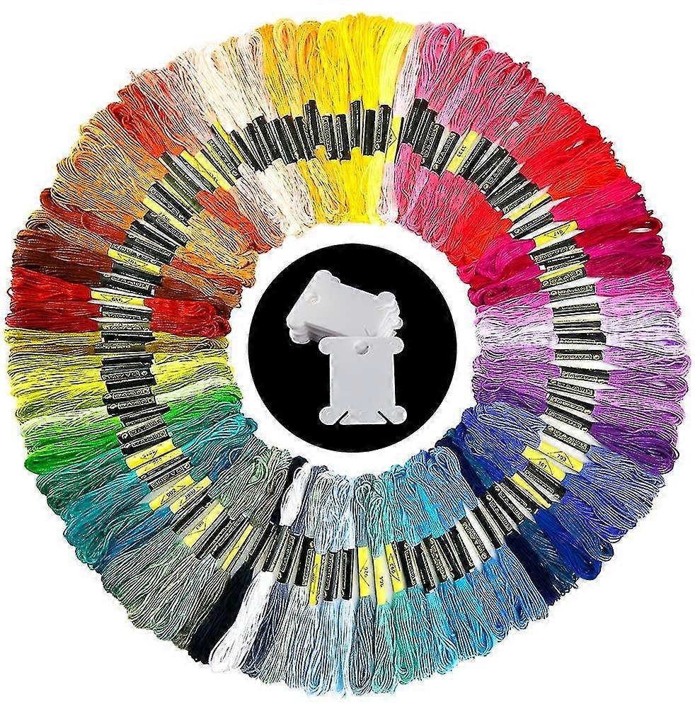 Broderi tråd set - 100 färger