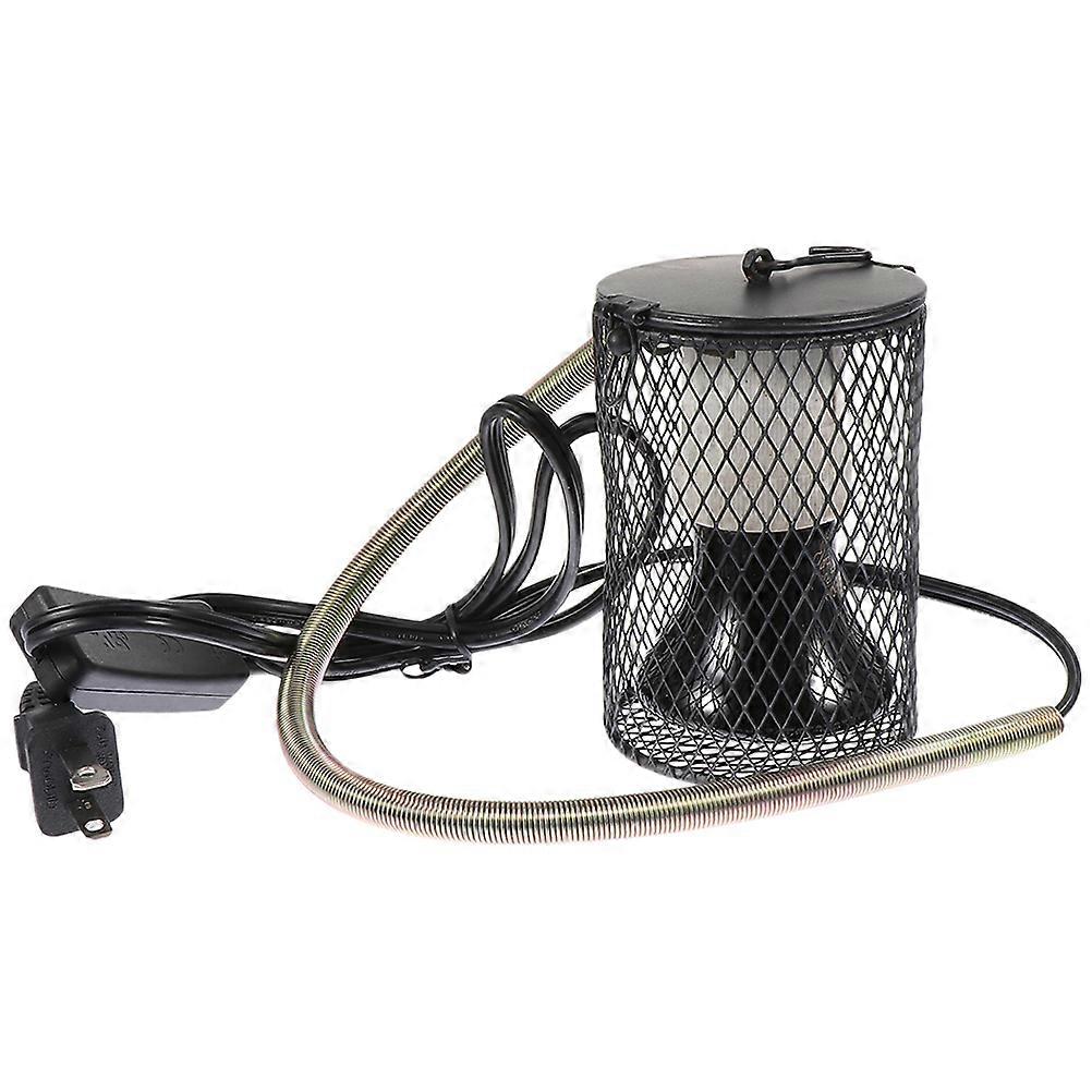 1 Set of Multifunctional Heating Lamp Pet Cage Accessory Reptile Pet Incubator Warming LightUS Plug