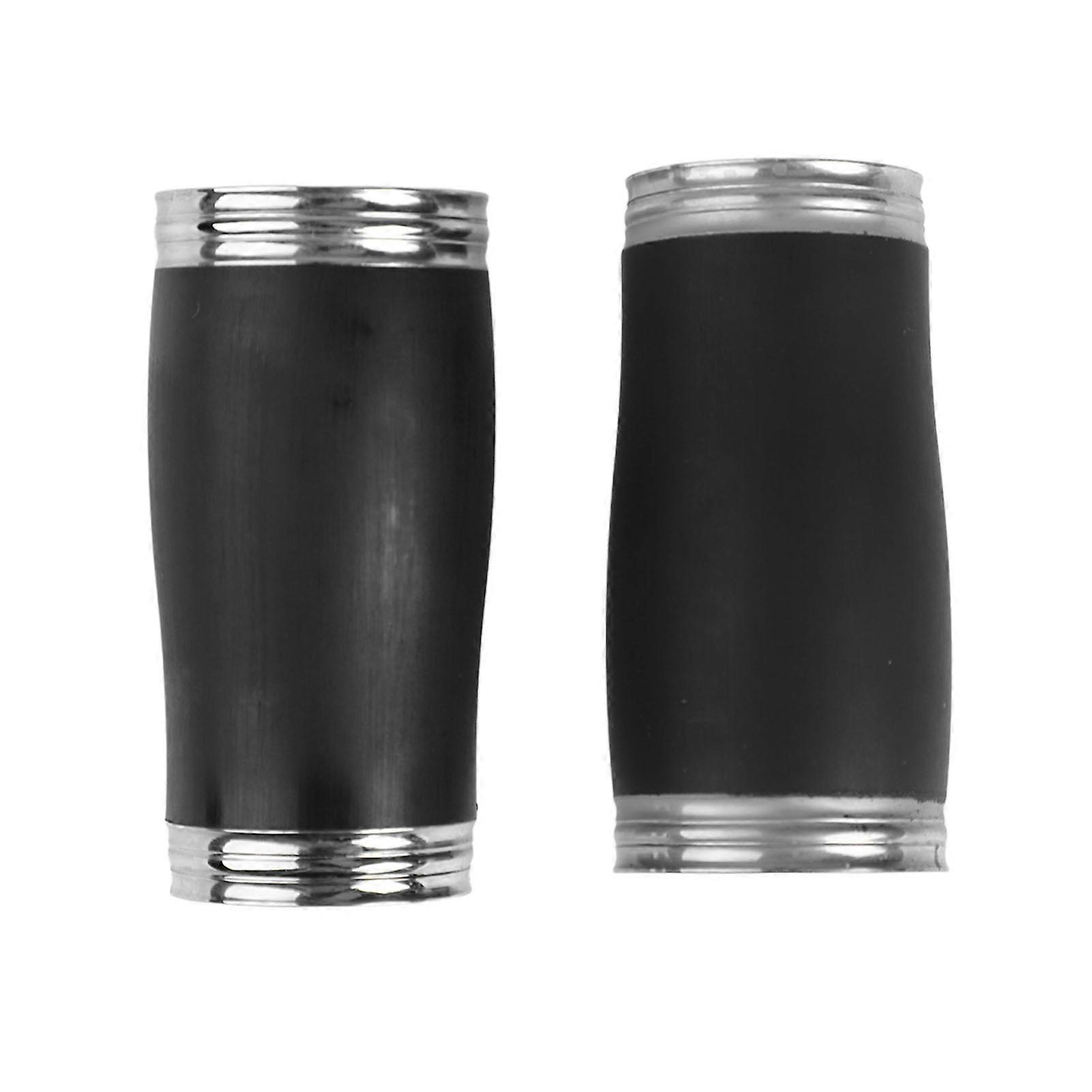 2 Pcs Clarinet Tuning Tube Metal Wood Smoothly B Flat Clarinet Barrel for Performance CC13